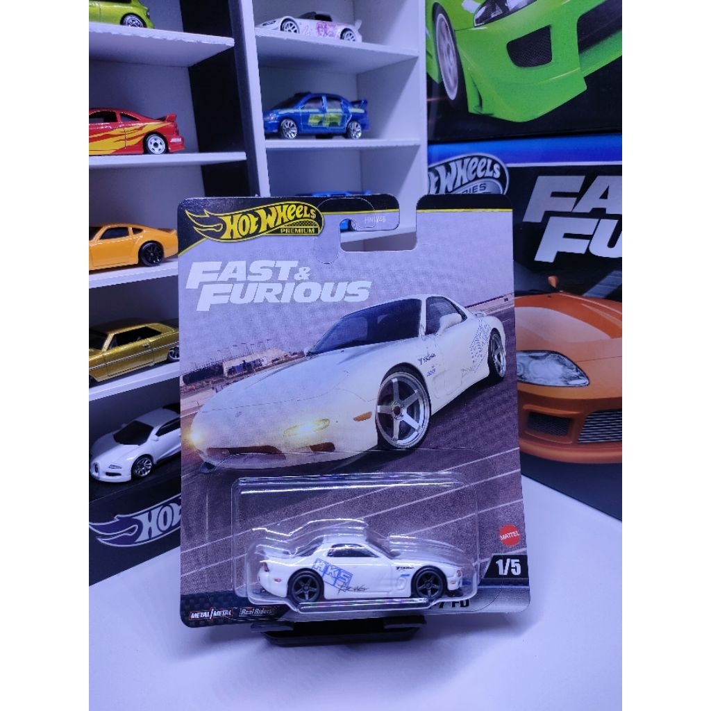 Hot Wheels Fast and Furious Mazda Rx7 Premium original Mattel