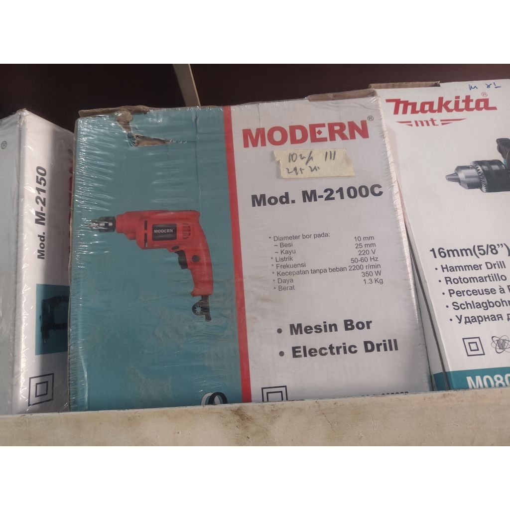 MESIN BOR MERK MODERN