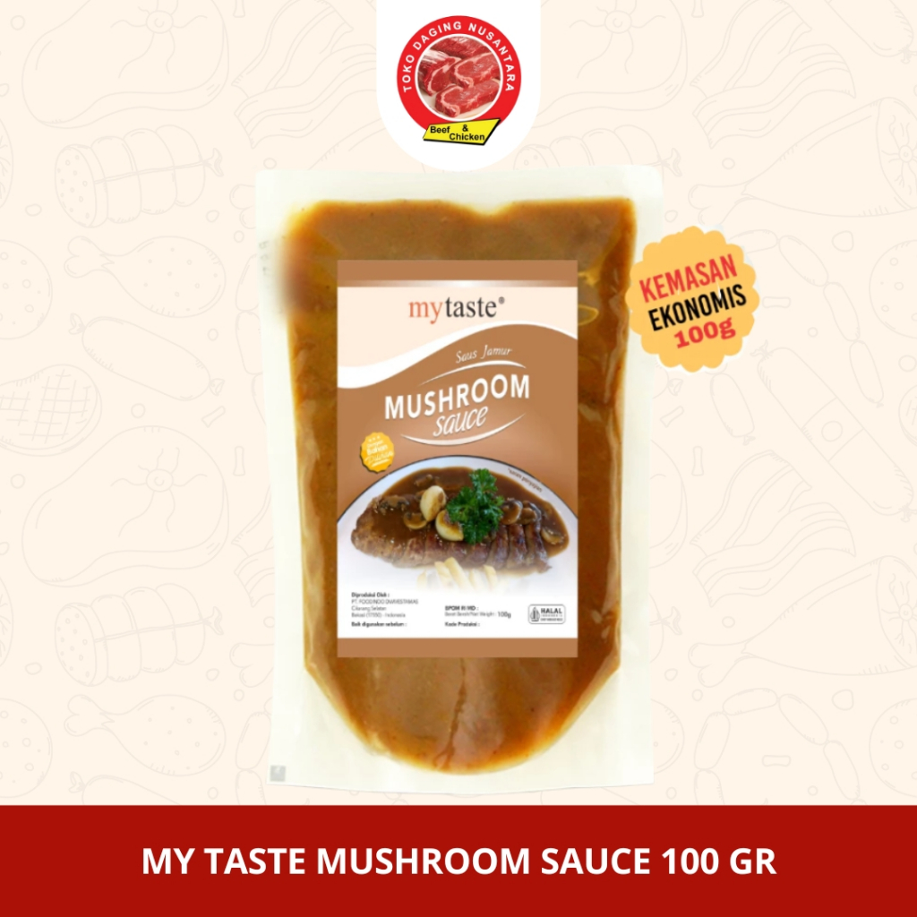 MY TASTE MUSHROOM SAUCE 100GR