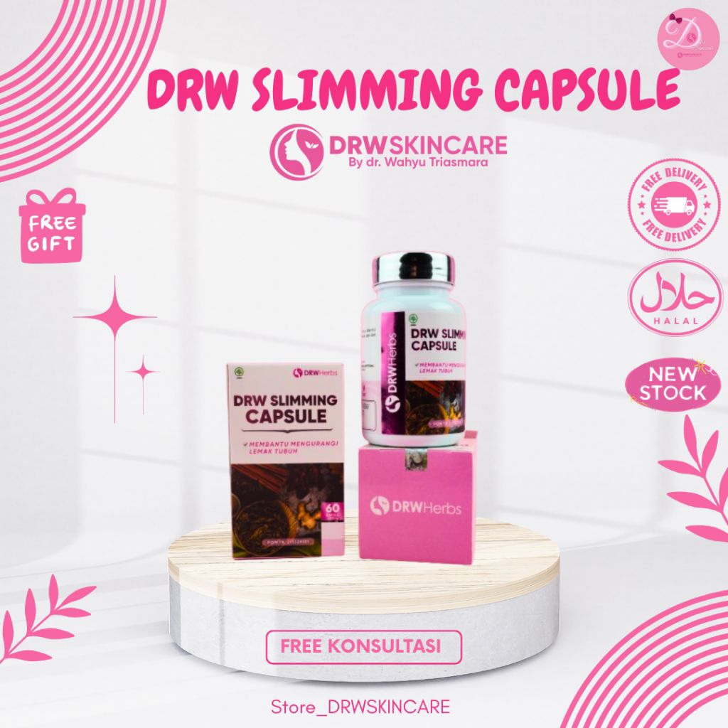 DRW SLIMMING CAPSULE DRW SKINCARE / MENURUNKAN BB / DIET