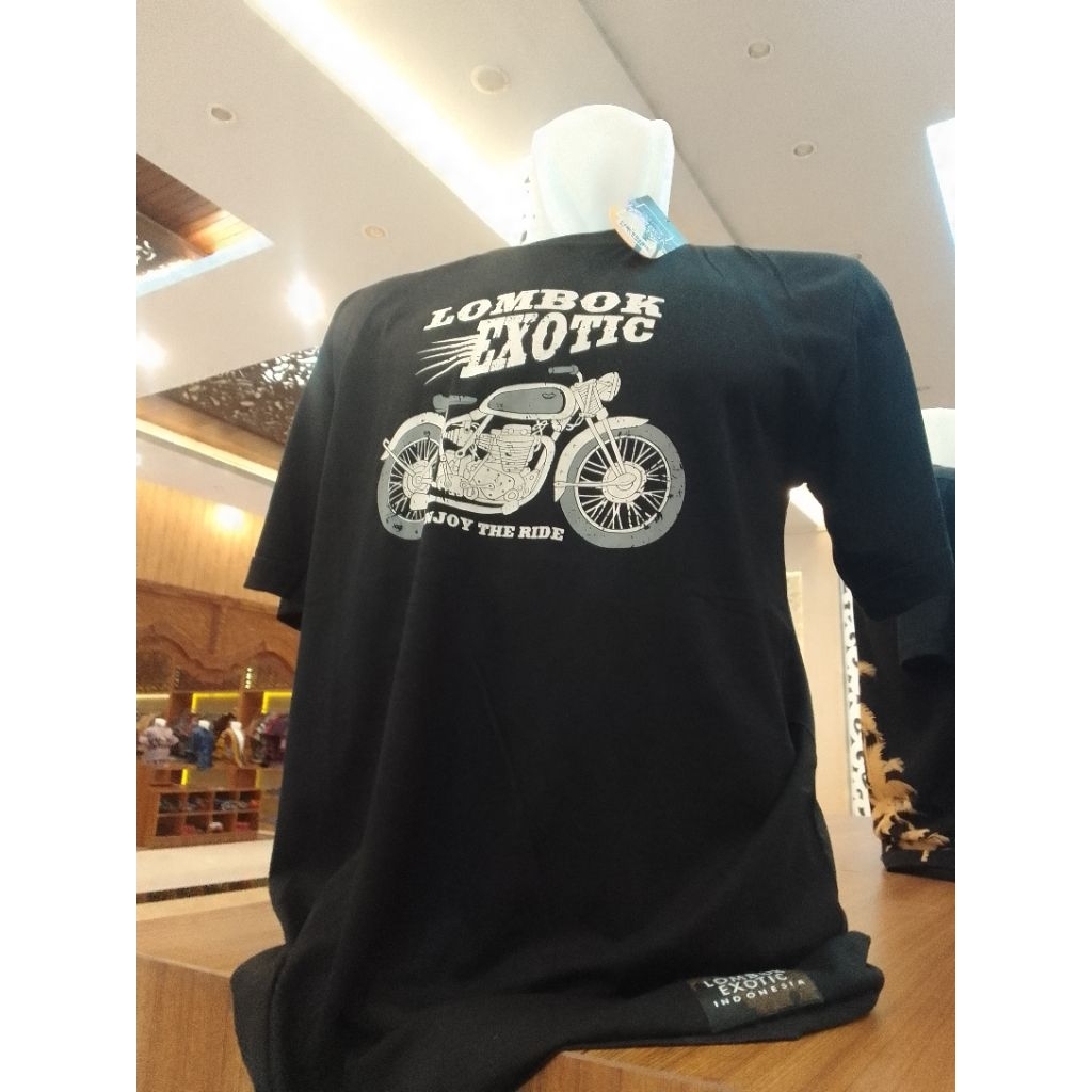 Kaos lombok exotic lengan pendek