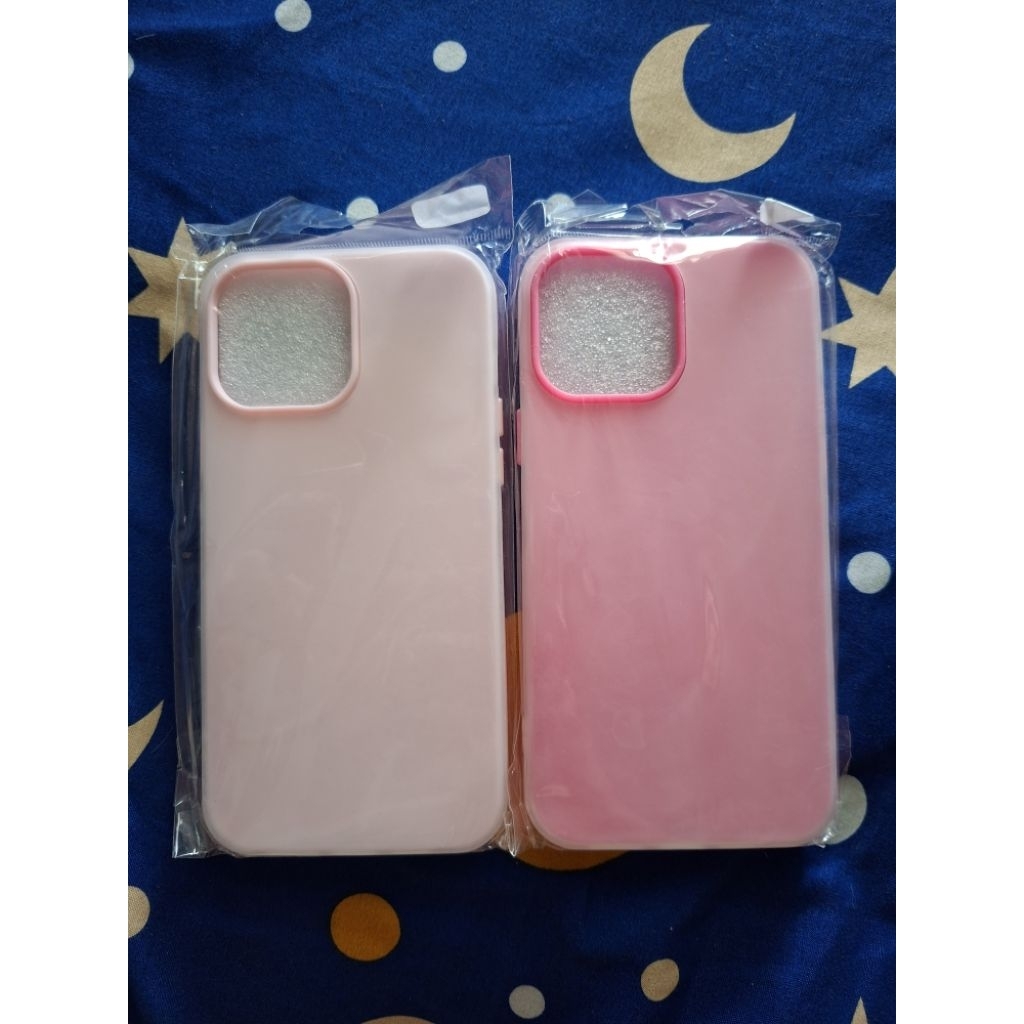 case iphone 13pm pink dan fuchia