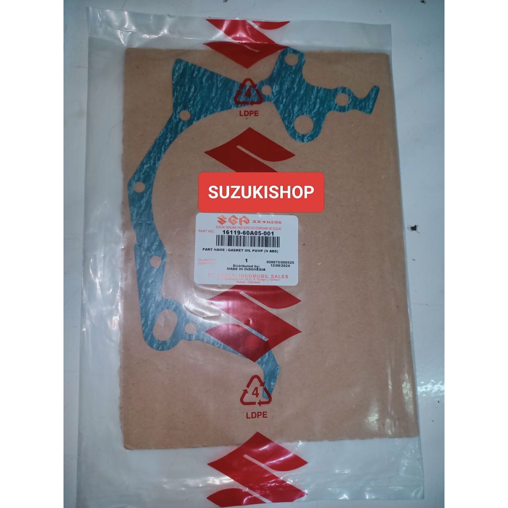 Suzuki SGP GASKET oil pump (N ABS)paking pompa oli untuk mobil Suzuki Escudo 1.6