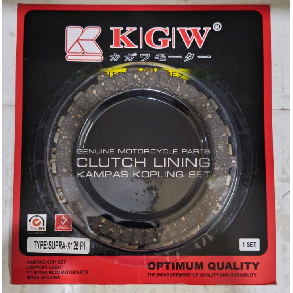 Kagawa ( KGW ) Kampas Kopling Set Supra X 125 F1