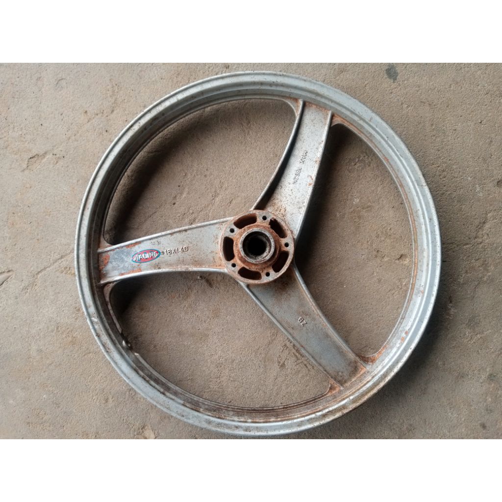 Velg Roda Depan Jialing megapro Gl tiger Ring 18 original copotan