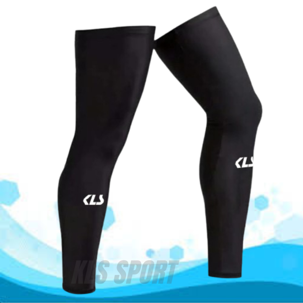 Manset Kaki Volly Futsal SepakBola Sepeda Legsleeve Stoking Olahraga Mangset Deker Spandex