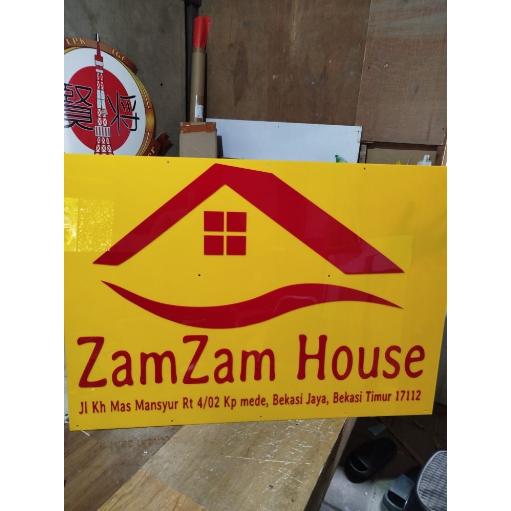 Plang Nama Toko||Papan Perusahaan||Papan Nama Cafe