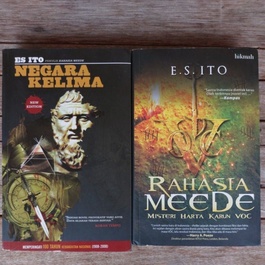 [ PRELOVED ORI ] E.S. ITO - NEGARA KELIMA - RAHASIA MEEDE - 100% ORIGINAL