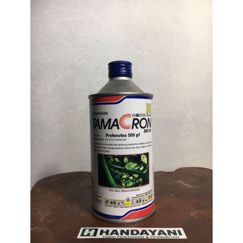 INSEKTISIDA TAMACRON BAHAN AKTIF PROFENOFOS 500EC 500ML
