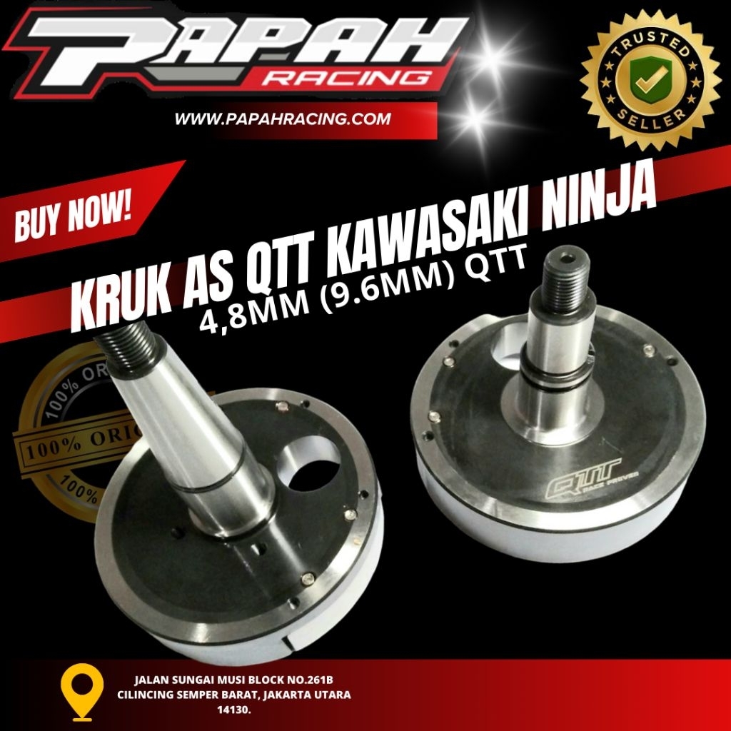 KRUK AS QTT KAWASAKI NINJA 4,8MM (9.6MM) QTT