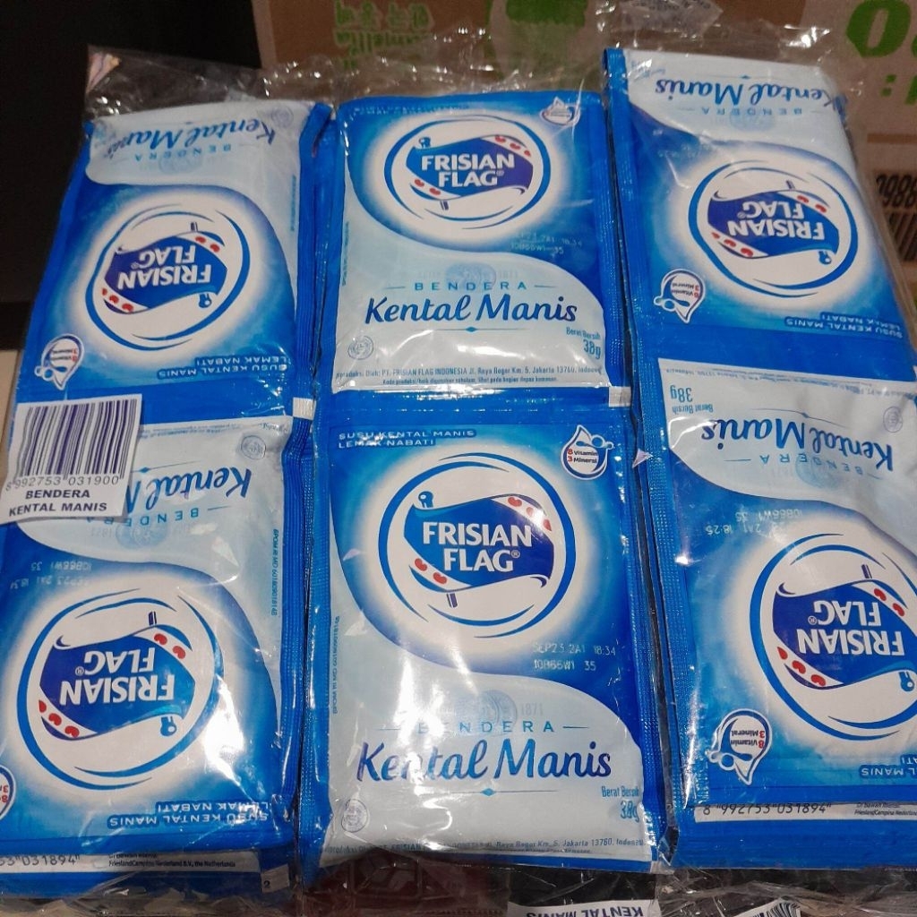 FRISIAN FLAG SUSU KENTAL MANIS Sachet 1 Renceng