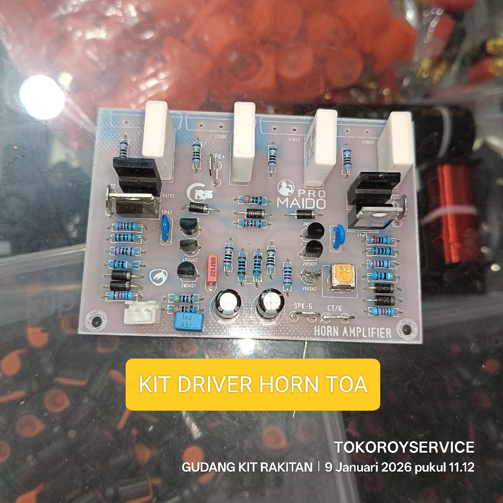 kit driver power amplifier toa kit driver spesial corong