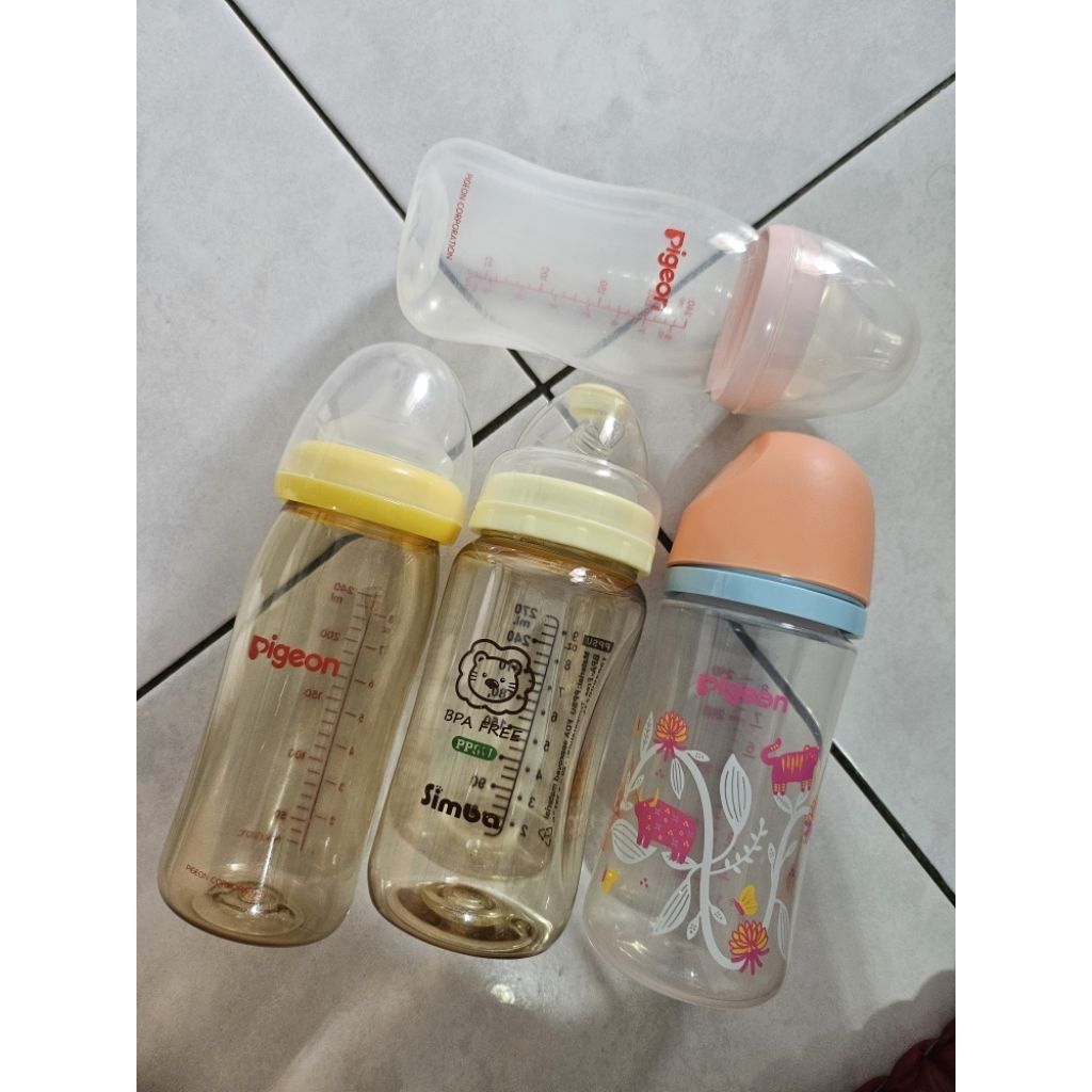 TAKE ALL preloved botol susu pigeon simba botol pp ppsu pigeon
