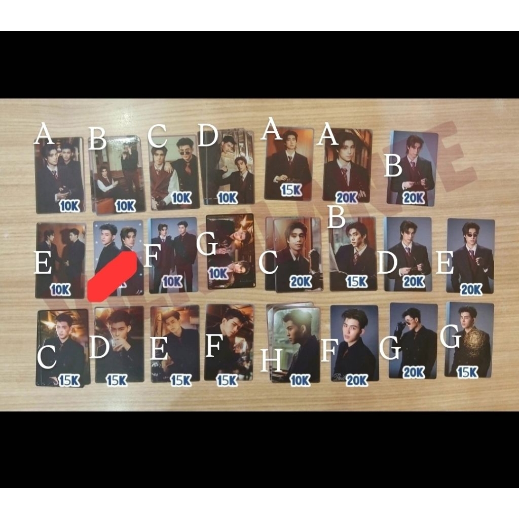 OFFICIAL PPW FANCONN RENDEZVOUS PC CC PondPhuwin Photocard GMMTV ORIGINAL