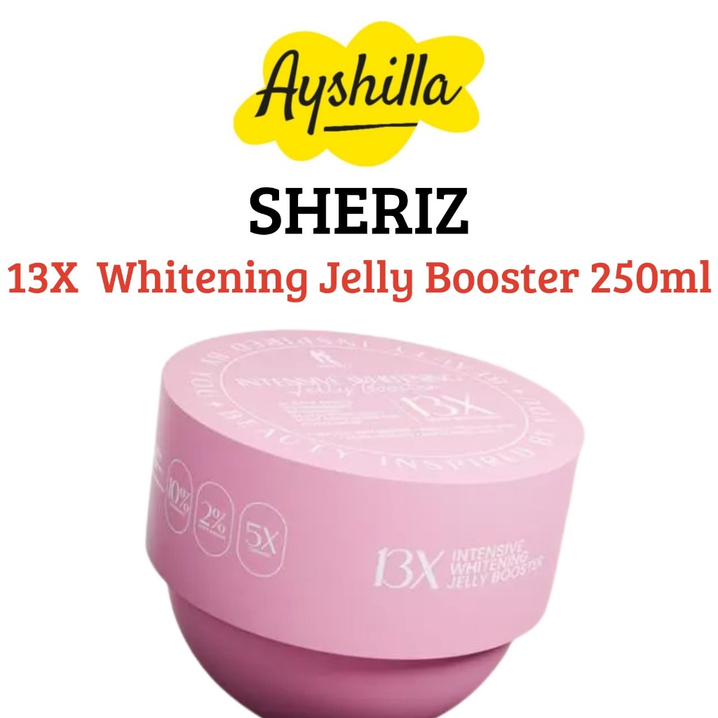 SHERIZ 13X MENCERAHKAN JELLY BOOSTER 250ml MEMUDARKAN BEKAS LUKA