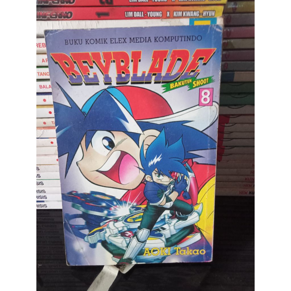KOMIK BEYBLADE VOL 8 ORIGINAL