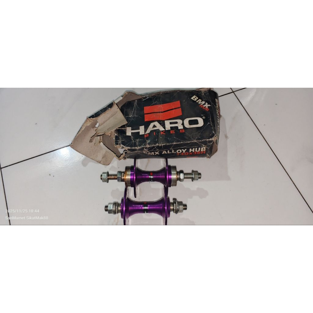 Hub Depan Belakang BMX hole 36 Haro belum bearing