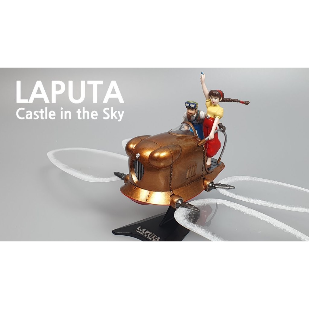 ORIGINAL BANDAI Studio Ghibli Castle in The Sky Flaptter Model Kit, Exclusive  Ghibli Park ONLY - Ne