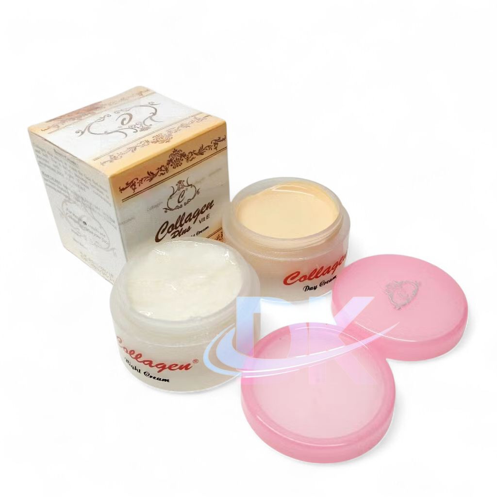 Cream Collagen Asli Siang & Malam