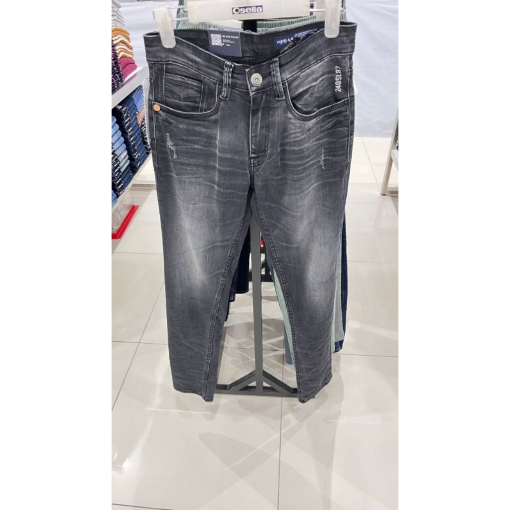 OSELLA Celana Pria Dewasa Original Denim New