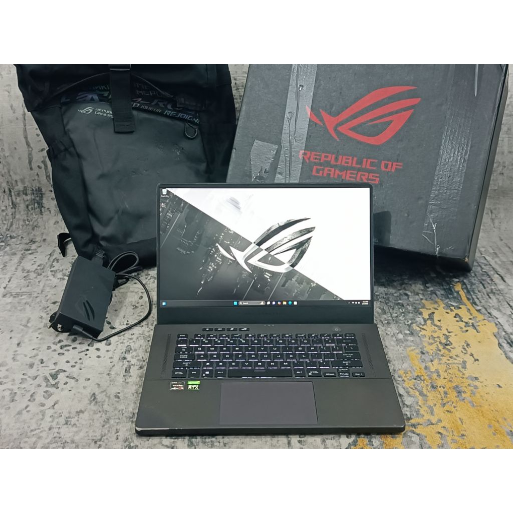 Asus ROG Zephyrus G15 Ryzen 9-5900HS 16GB 1TB RTX 3060 6GB 95W WQHD 165Hz Fulset Like New