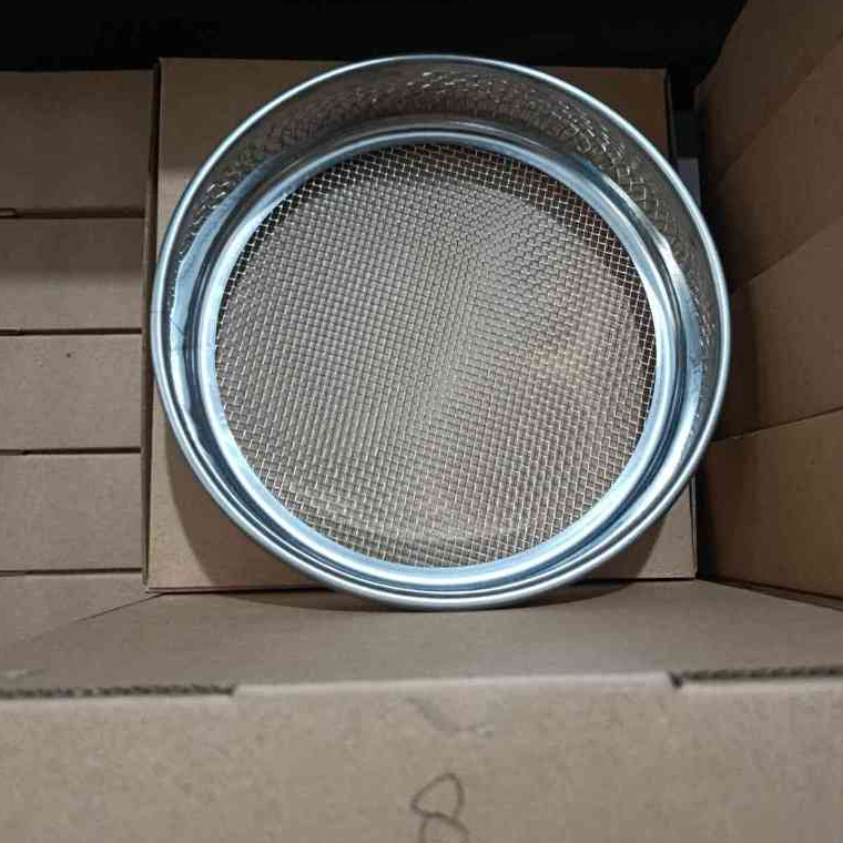 Ayakan Test Sieve Ayakan Mesh 8 Diameter 20cm