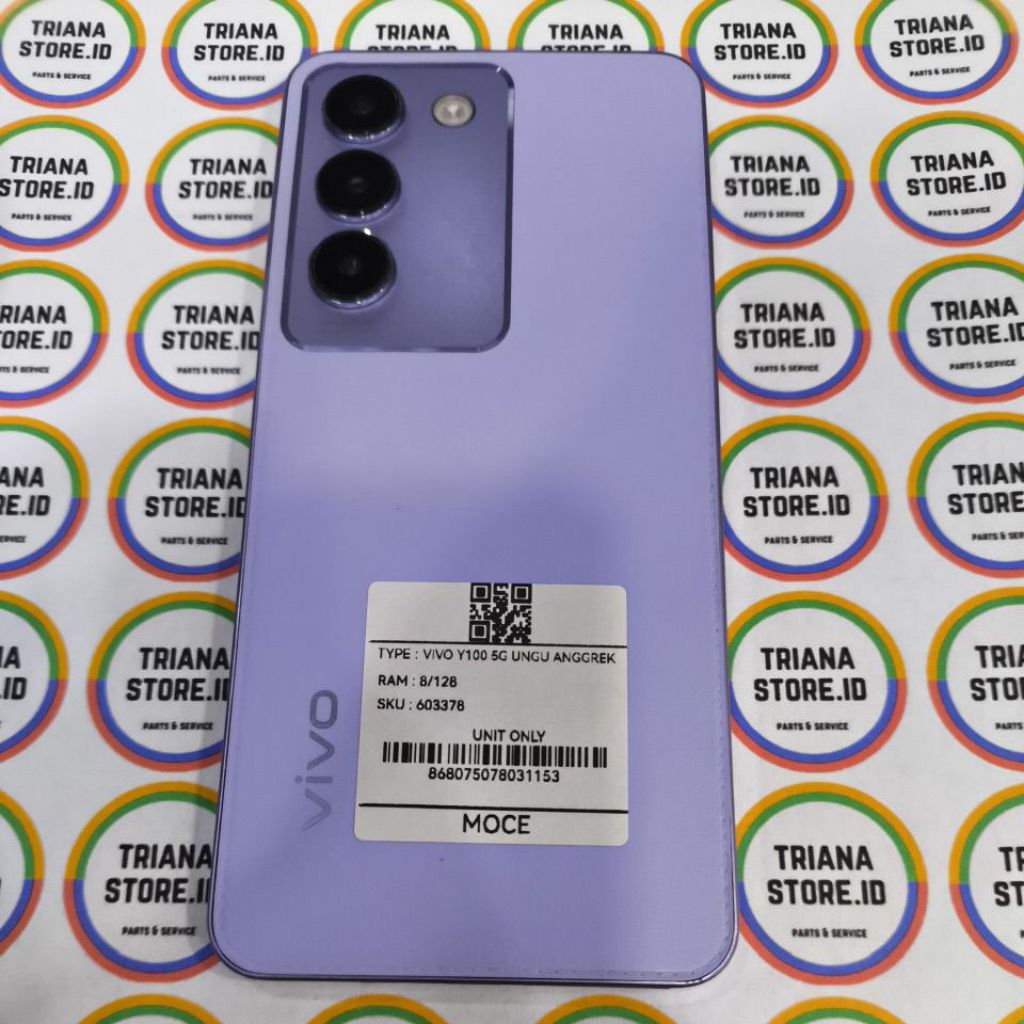 Handphone second bekas Vivo Y100 5G 8+128GB original
