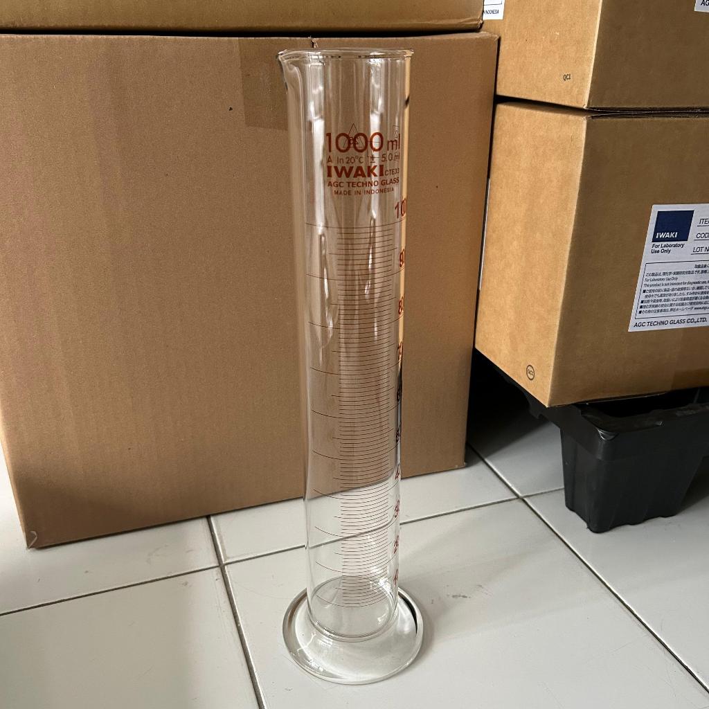 IWAKI Gelas Ukur Measuring Cylinder Gelas Ukur 1000ml