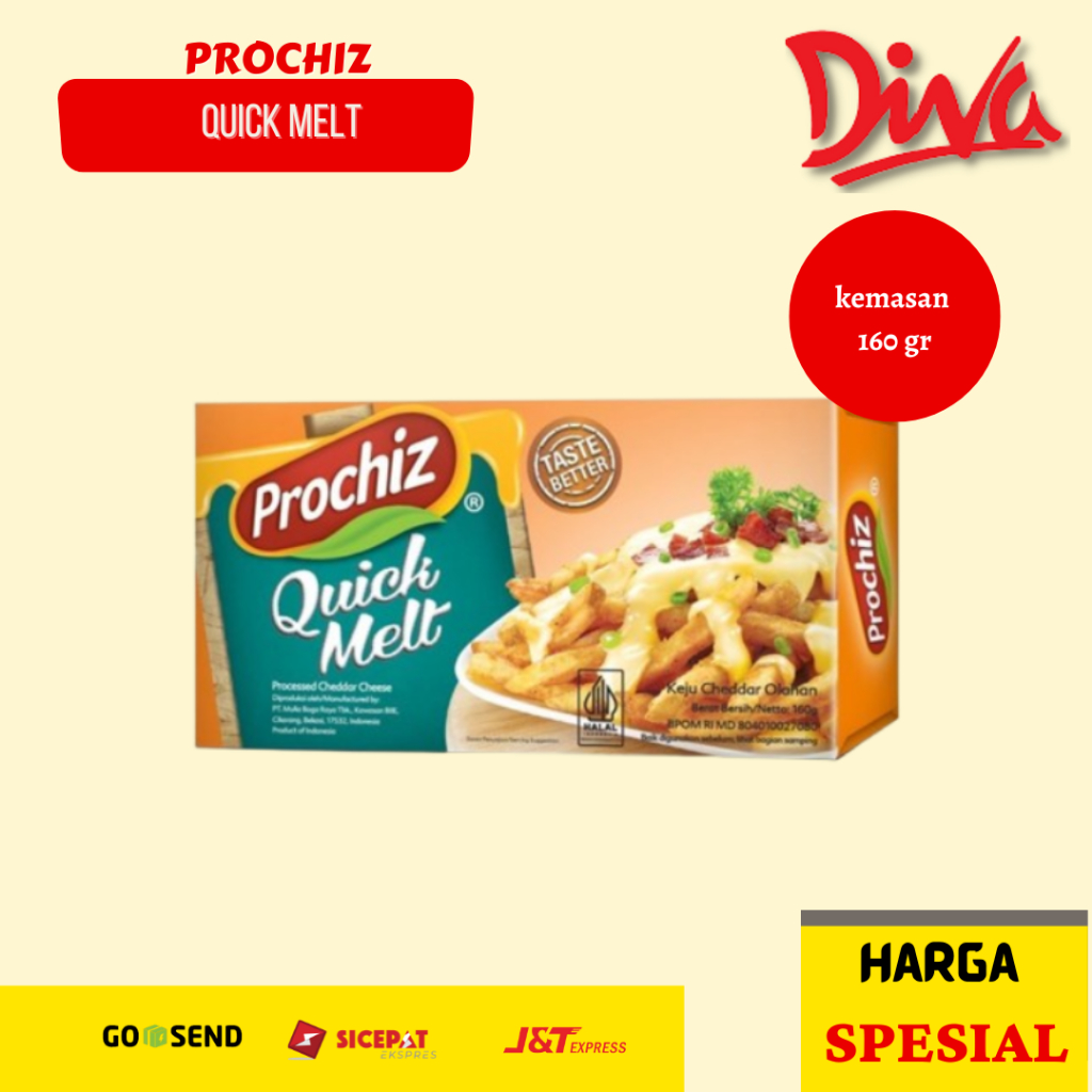 PROCHIZ Quick Melt 160gr | Keju Prochiz Melt