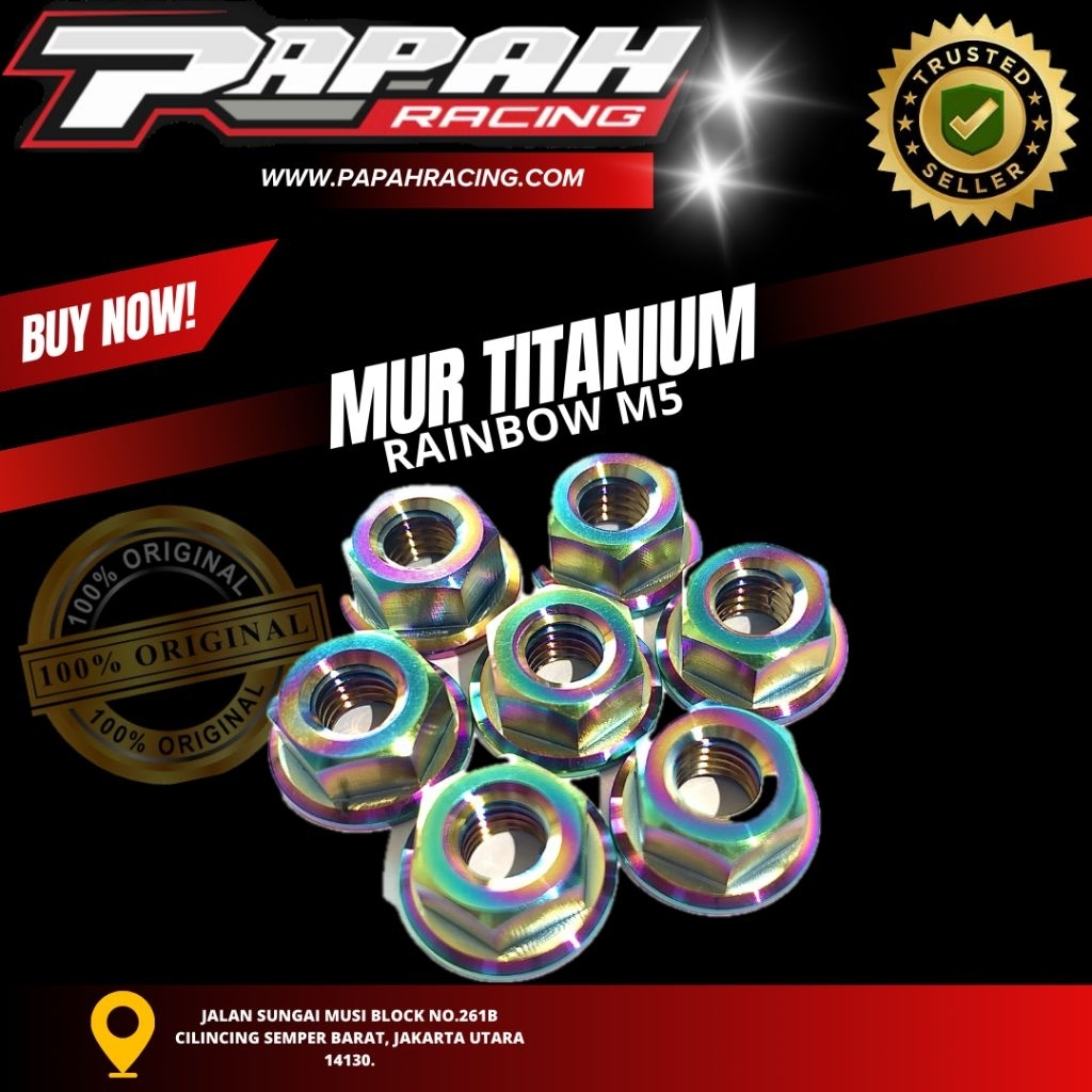 MUR TITANIUM RAINBOW M5