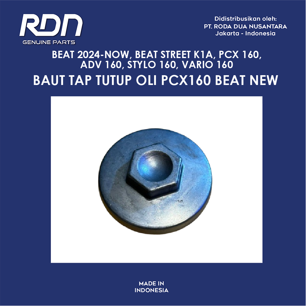 Baut TAP Tutup Oli PCX160, Vario 160 Beat Street Beat New