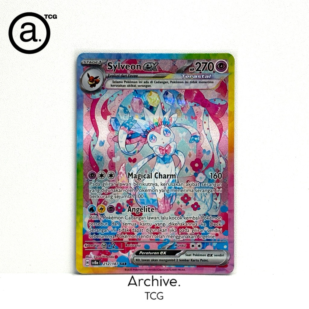 Sylveon SAR (212/187) Pokemon Indonesia ~ Festival Terastal SV8A