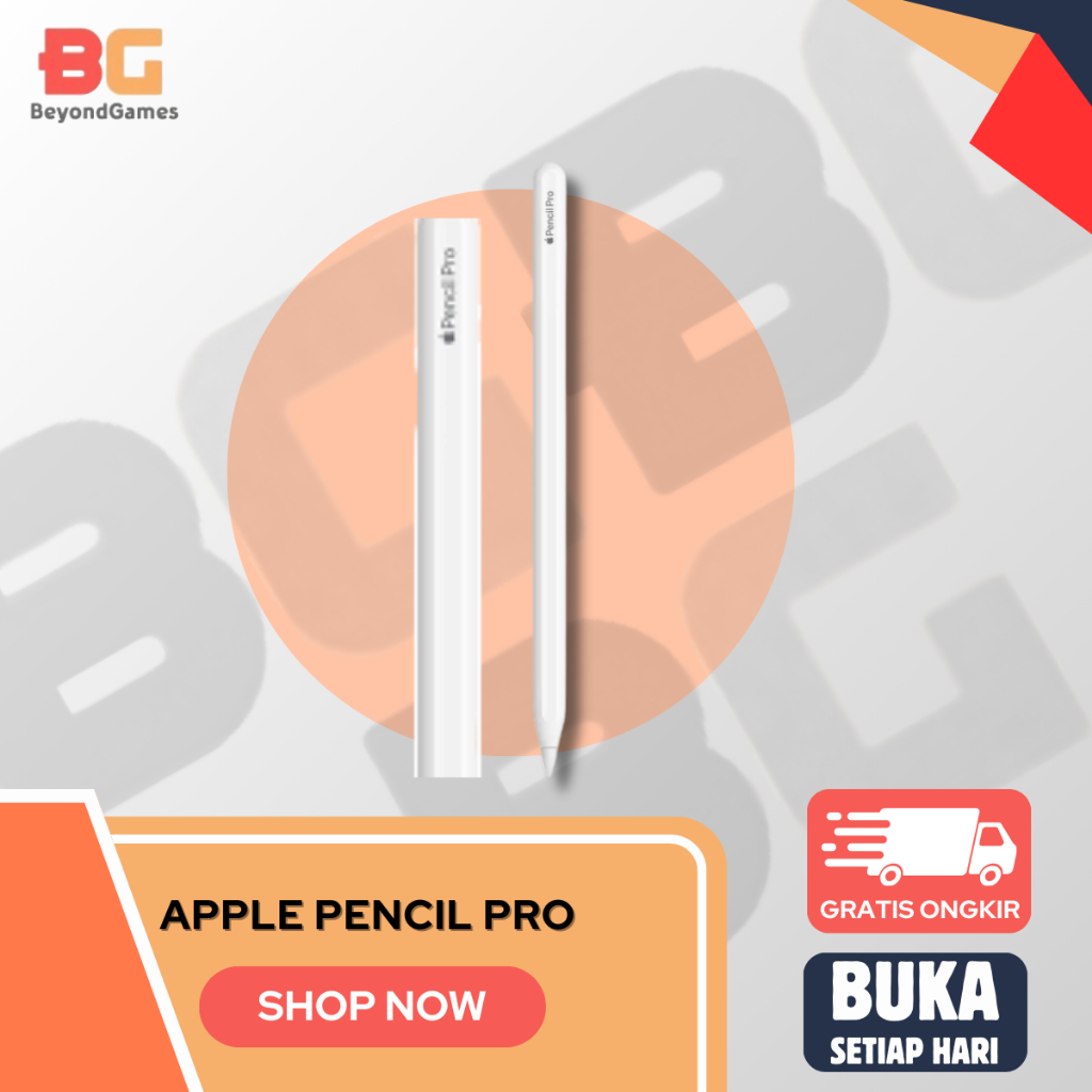 Apple Pencil Pro 2024 for iPad Pro iPad Air iPad Mini 7 Garansi apple 1 Tahun