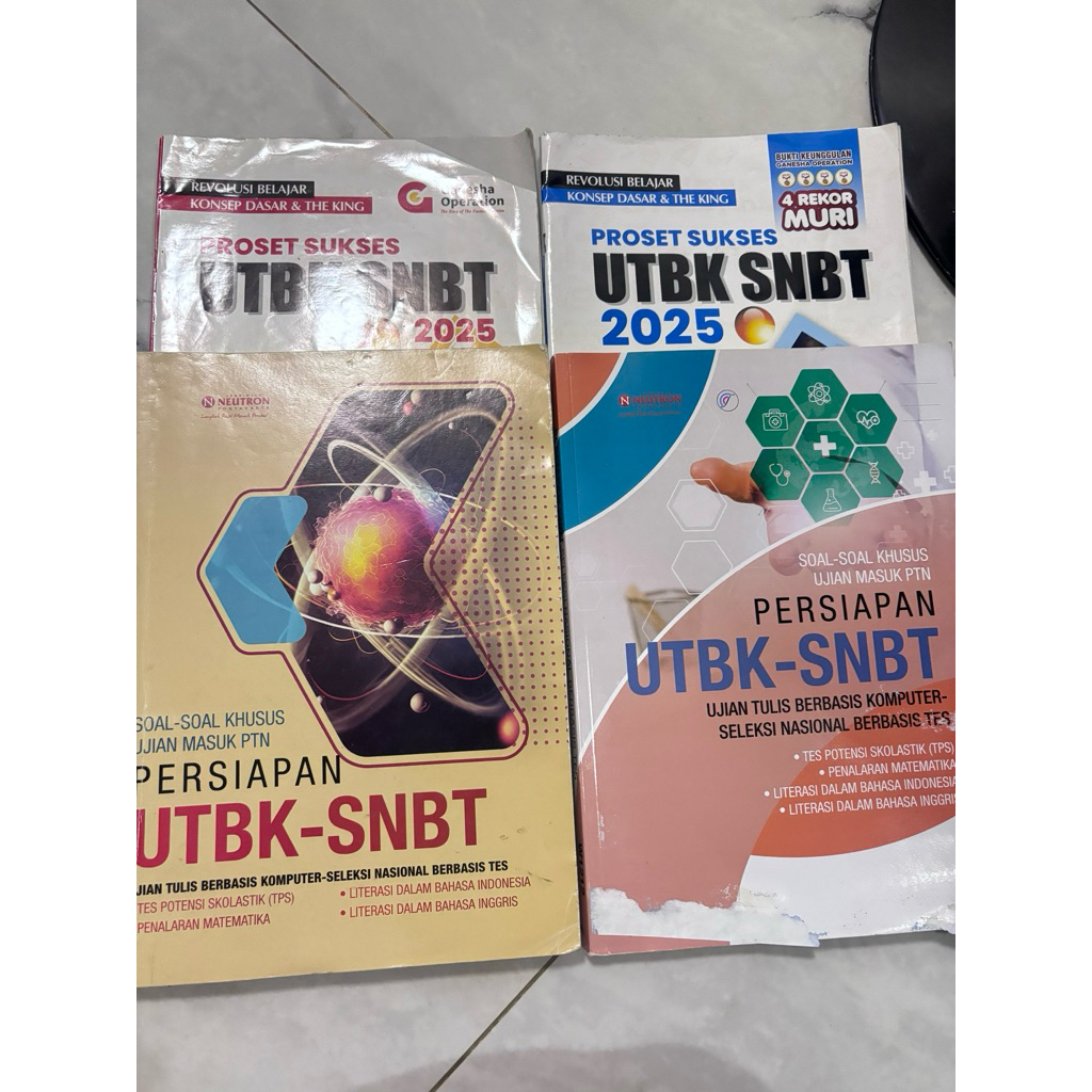 BUKU PERSIAPAN UTBK GO DAN NEUTRON 2025