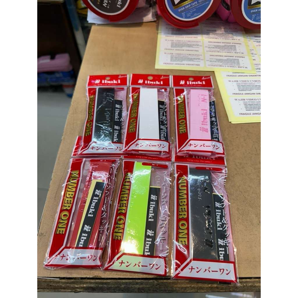 GRIP RAKET BULUTANGKIS IBUKI NUMBER ONE ORIGINAL