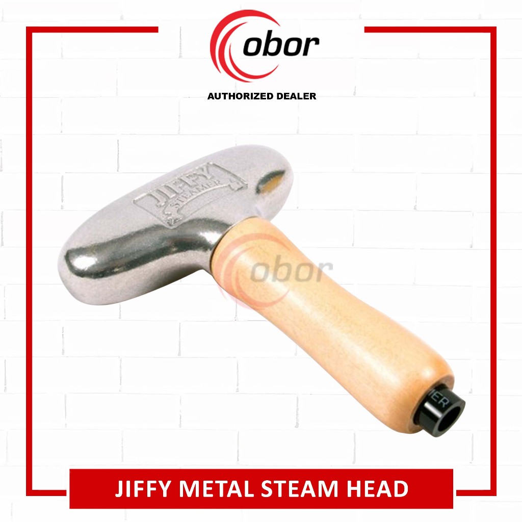 JIFFY METAL STEAM HEAD / HANDLE REPLACEMENTKIT /SPARE PART STEAMER /  GANTI HANDLE & KEPALA STEAMER 