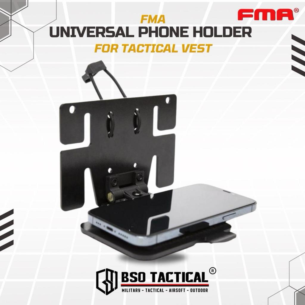 FMA Tactical Vest Phone Holder for Vest Rompi Molle Universal Smartphone