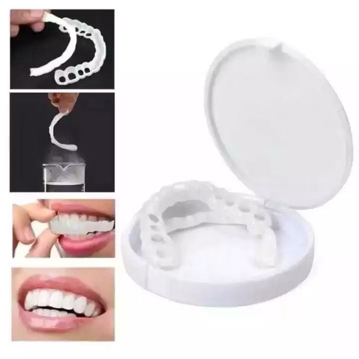 Gigi Palsu Veneer Gigi Instan 1 Set Atas Bawah Perapi Pemutih Gigi Renggang Berantakan Tonggos