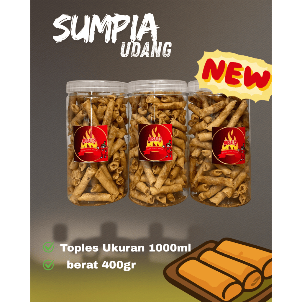 sumpia udang toples tabung