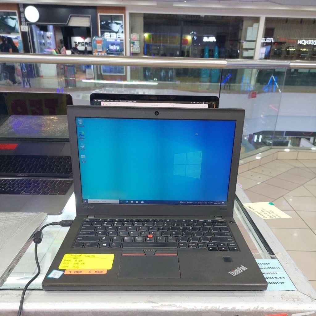 laptop lenovo thinkpad x270 core i5 7300U ram 8gb ssd 256gb 1160