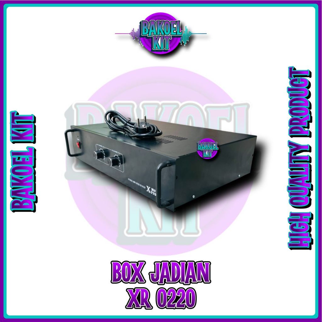 [BOX JADIAN] Power XR 0220 Tanpa USB (FREE PACKING KAYU) ups