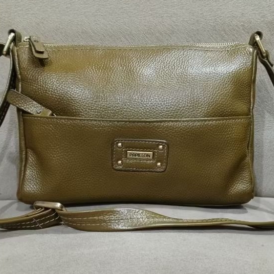 TAS SELEMPANG PAPILLON SEKEN WARNA PEMDA MULUS BANGET