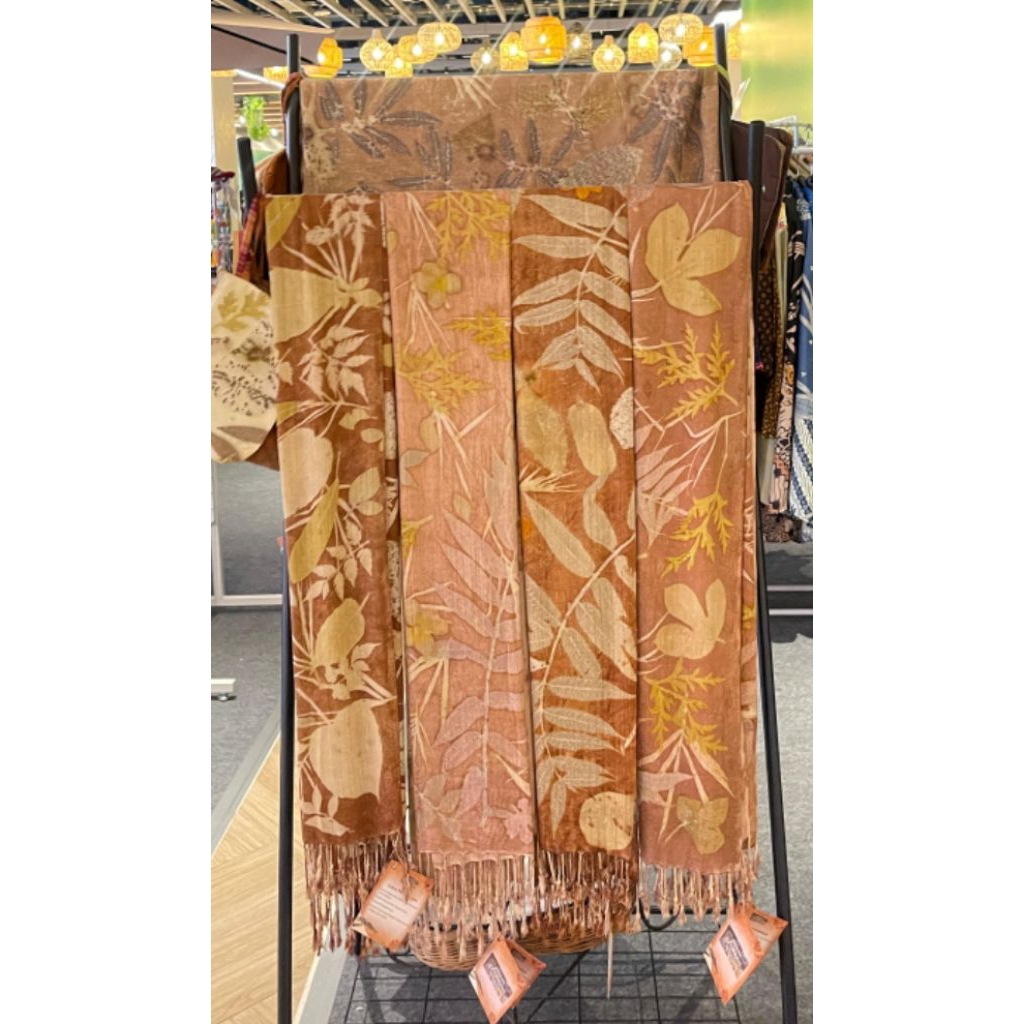 MARAKA | Kain ecoprint kain katun