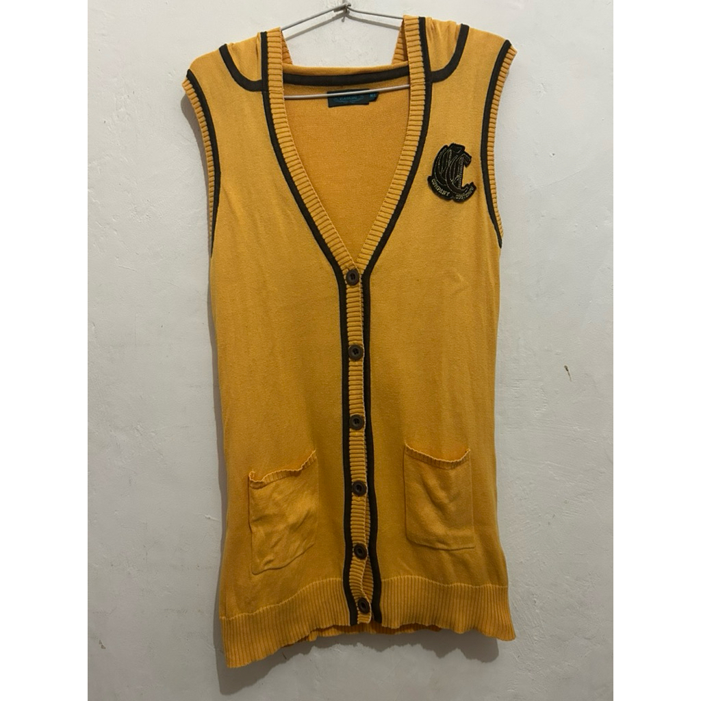 Rompi - vest rajut hoodie