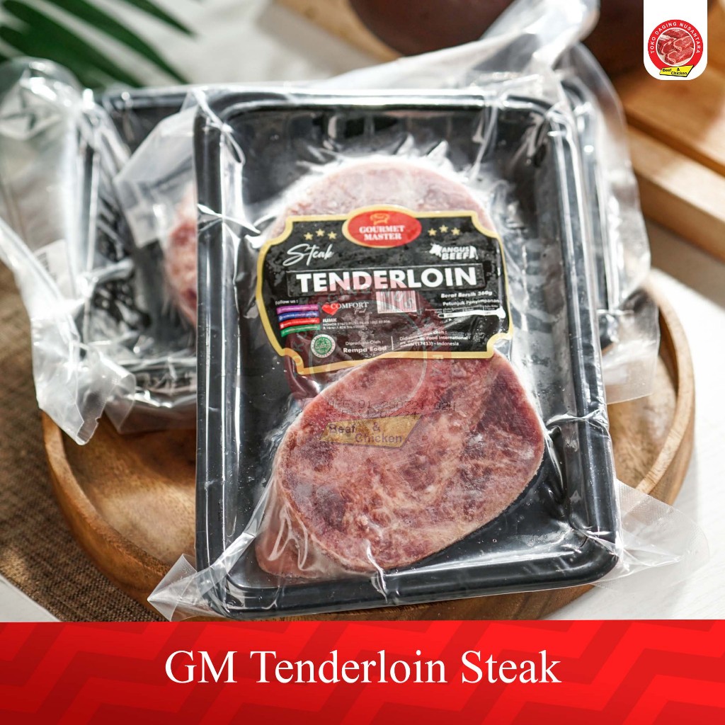 TENDERLOIN STEAK 360G GM-TOKO DAGING NUSANTARA
