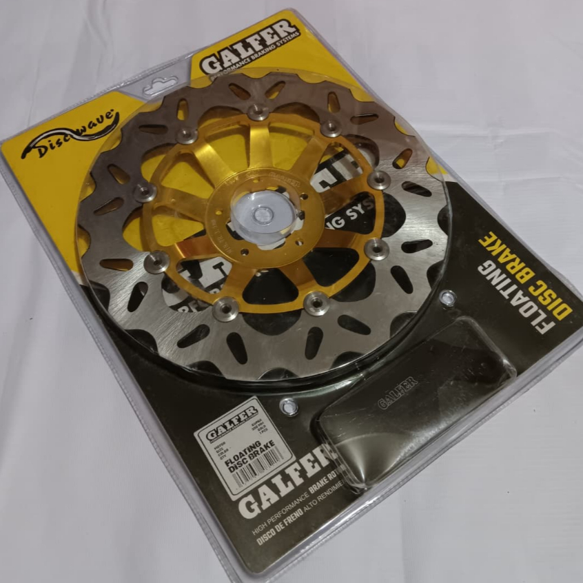 Piringan Cakram Rem Depan Galfer 300mm Lubang 5 Supra GL MP Tiger ORIGINAL GALFER