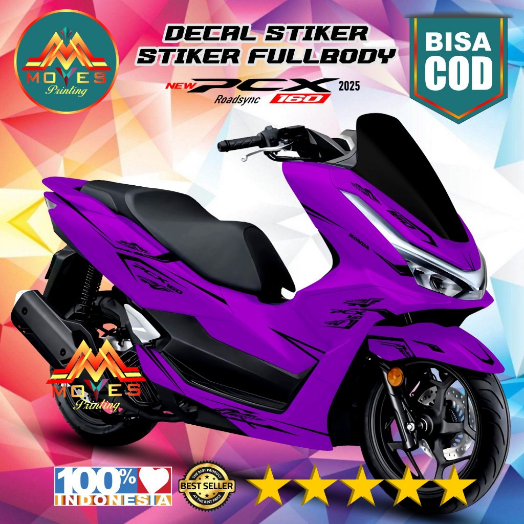 AKSESORIS HONDA PCX 160 2025 ROADSYNC STIKER FULL BODY HONDA PCX 160 2025 ABS STIKER PCX 160 NEW
