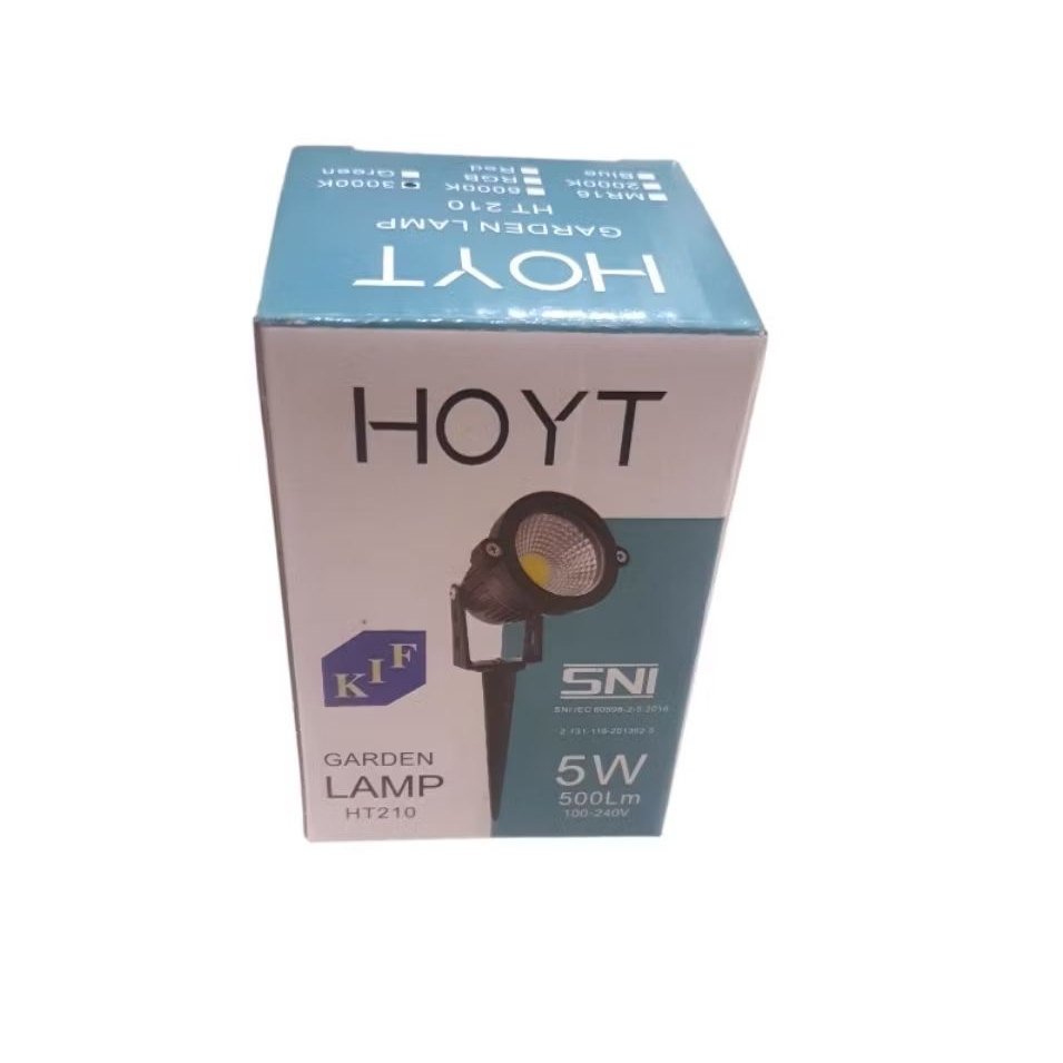 Lampu Taman Tancap 5W COB Warm White-HOYT