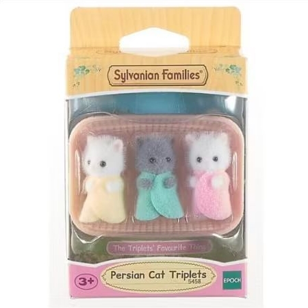 sylvanian families persian cat triplets