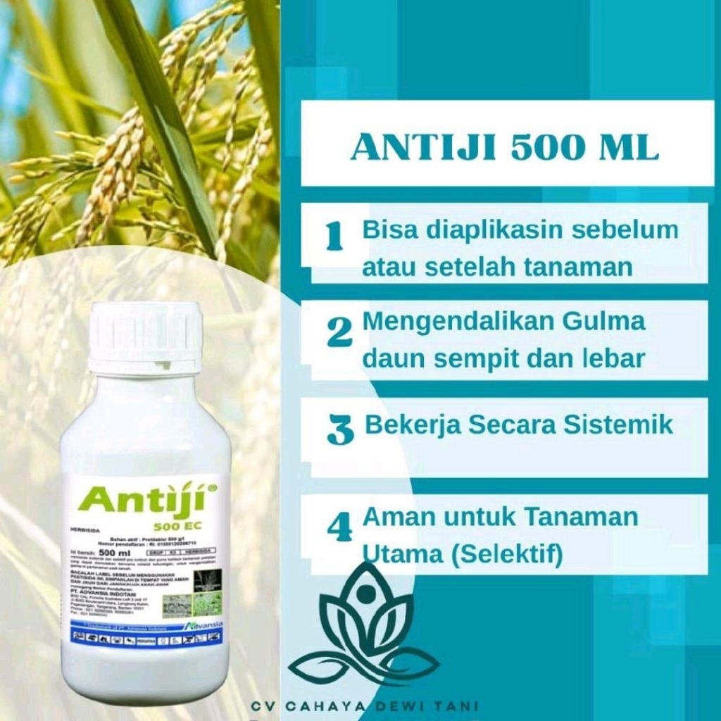 Antiji 500 EC. Orginal berat 500 ml
